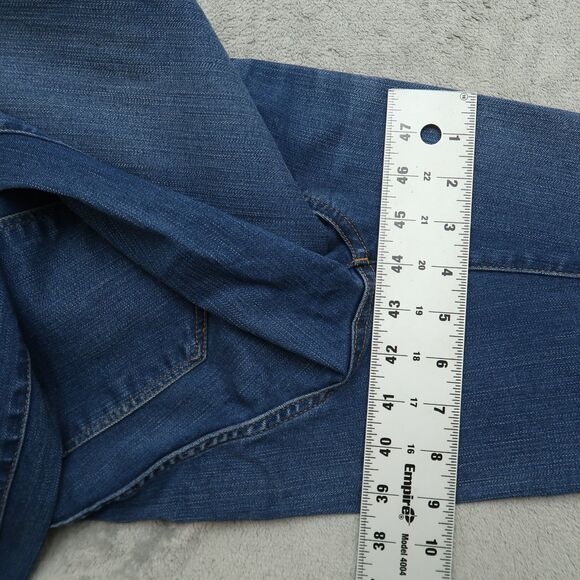 Madewell Jeans Women's Size 26 Blue Mid-Rise Roadtripper Denim Pants 28" Inseam - Picture 6 of 16